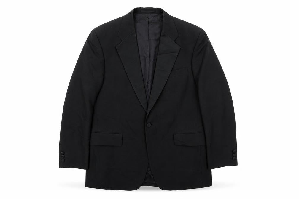 Mens UK Size 40 daniel drescott Regular Black Suit Jacket