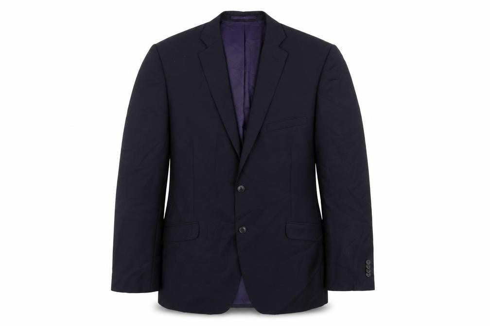 Mens UK Size 38 Daniel Hetcher Regular Blue Suit Jacket