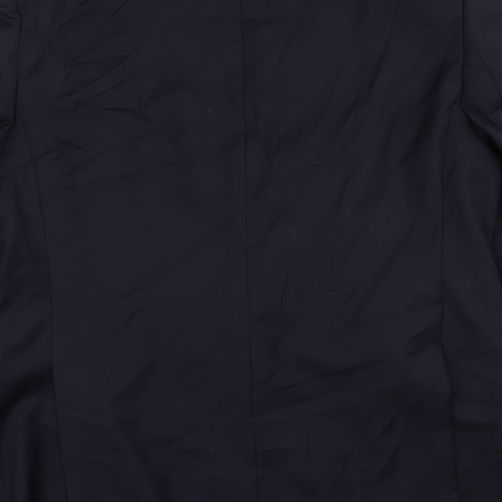 Mens UK Size 38 Daniel Hetcher Regular Blue Suit Jacket