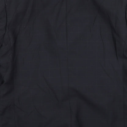 brook tavern Mens Blue Check  Jacket Blazer Size 42