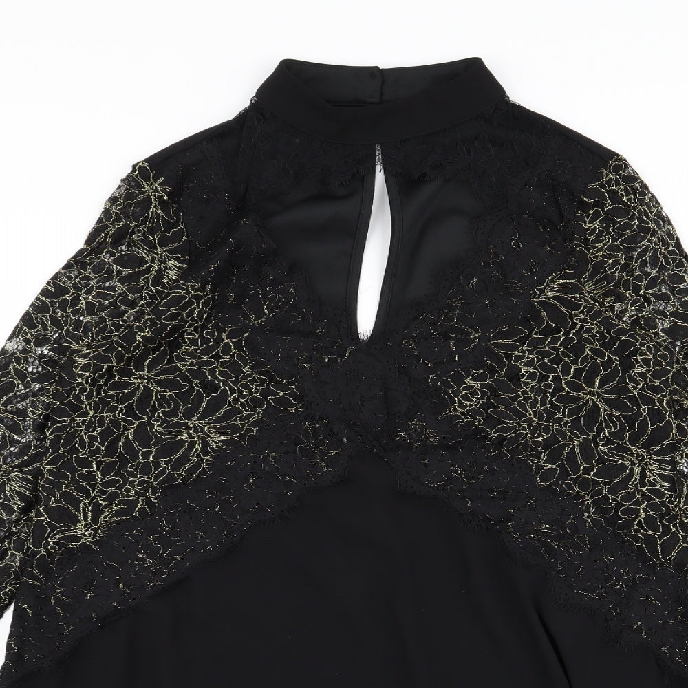 Boohoo Womens Multicoloured Floral  Fit & Flare  Size 12