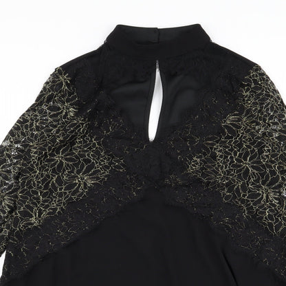 Boohoo Womens Multicoloured Floral  Fit & Flare  Size 12