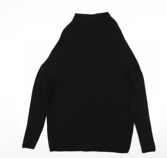 Womens UK Size M In the Style Black Pullover Jumper