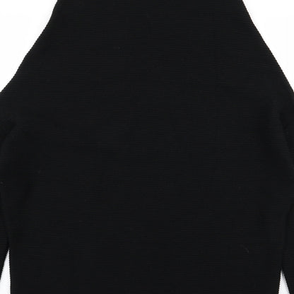 Womens UK Size M In the Style Black Pullover Jumper