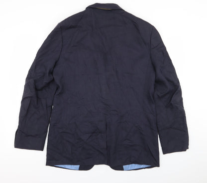 Mens UK Size 40 collezione Regular Blue Suit Jacket