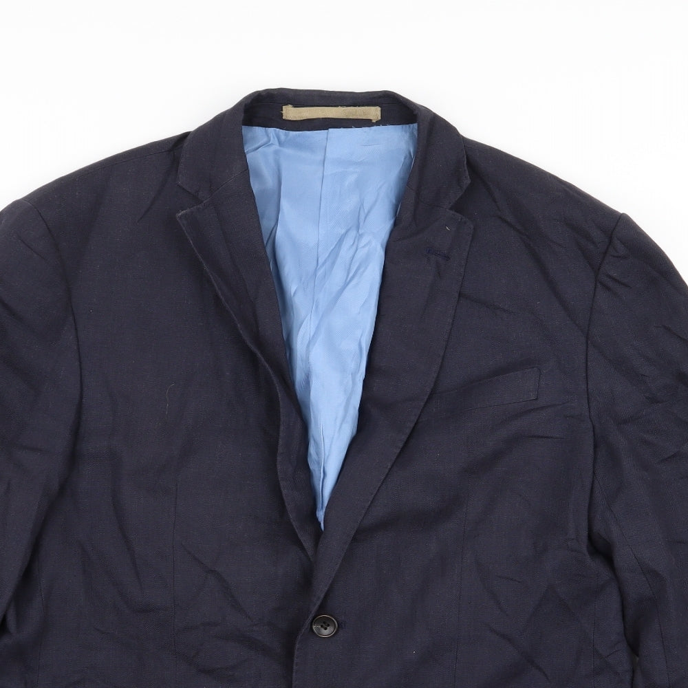 Mens UK Size 40 collezione Regular Blue Suit Jacket
