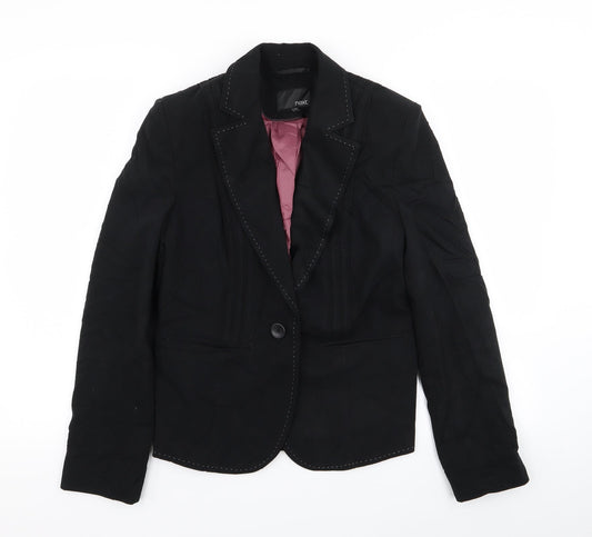 NEXT Womens Black   Jacket Blazer Size 12