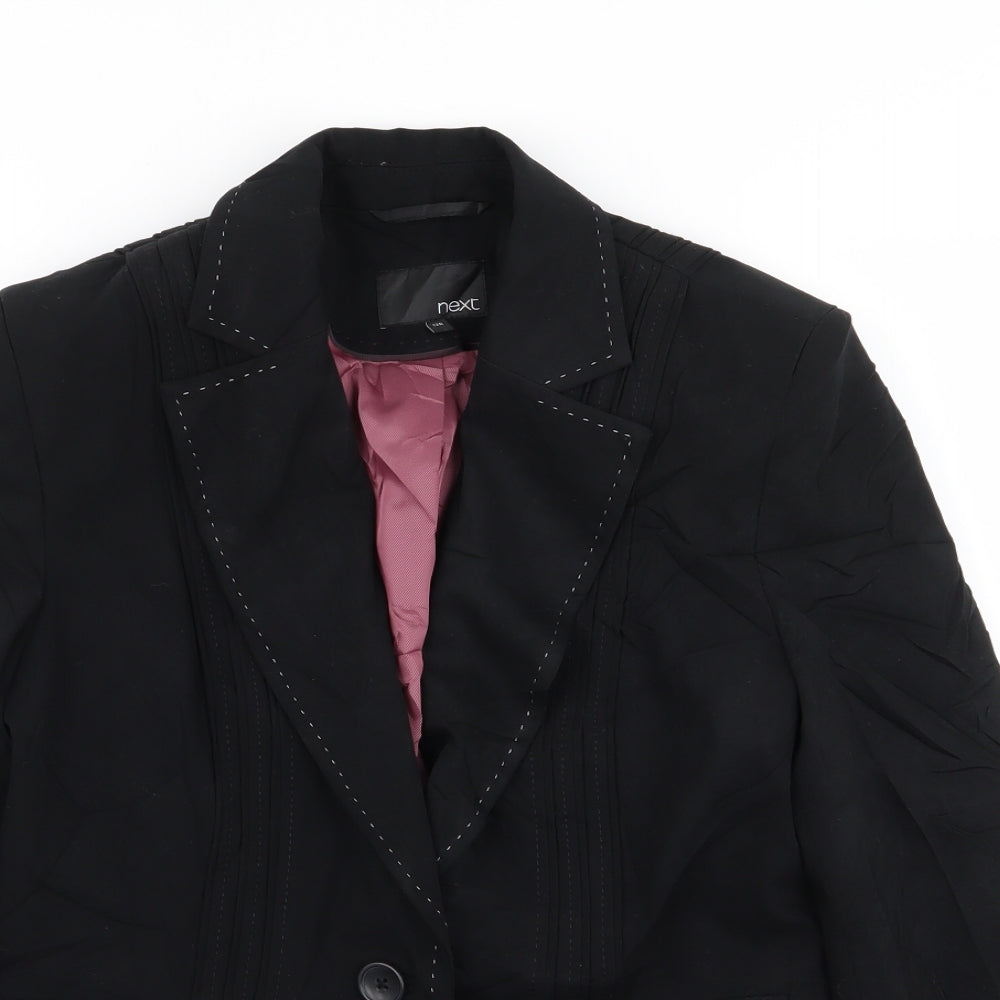 NEXT Womens Black   Jacket Blazer Size 12