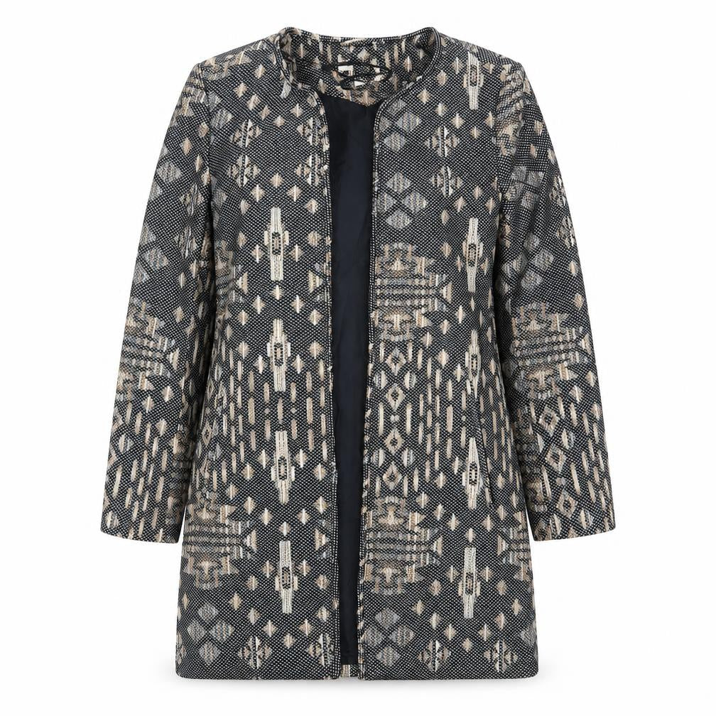 Womens UK Size 6 H&M Regular Multicoloured Blazer