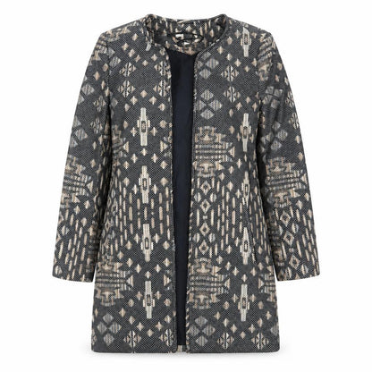Womens UK Size 6 H&M Regular Multicoloured Blazer