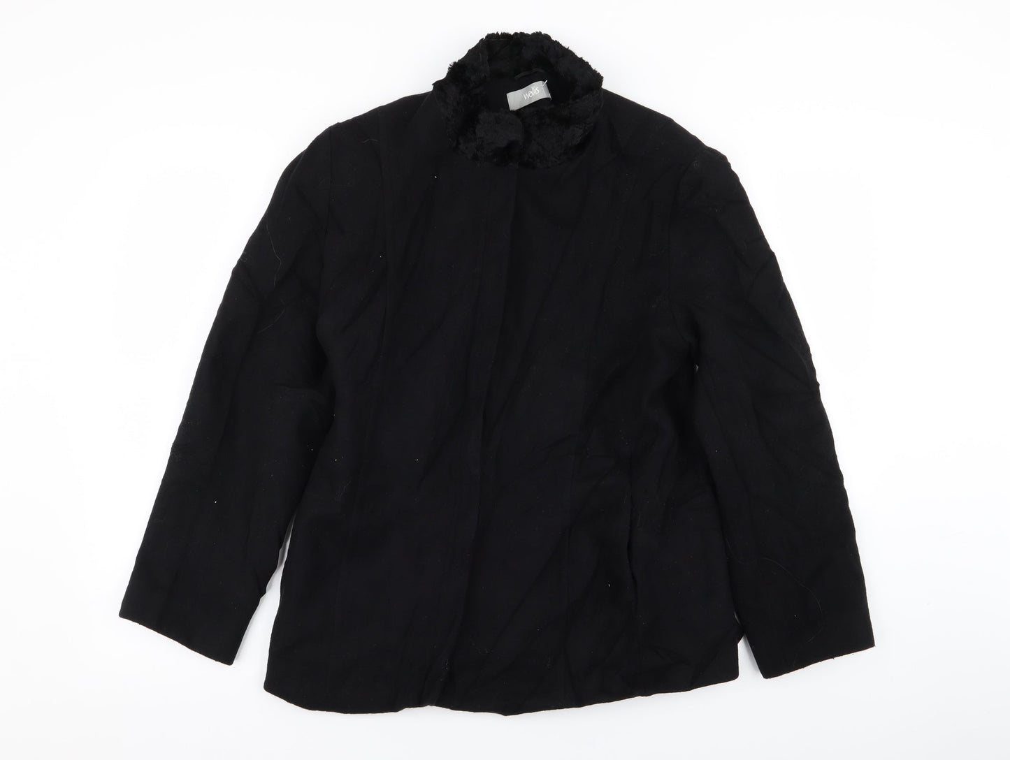 Womens UK Size 14 Wallis Black Jacket