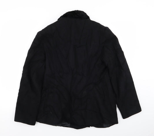 Womens UK Size 14 Wallis Black Jacket