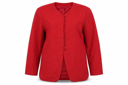 Womens UK Size 12 Preworn Regular Red Blazer