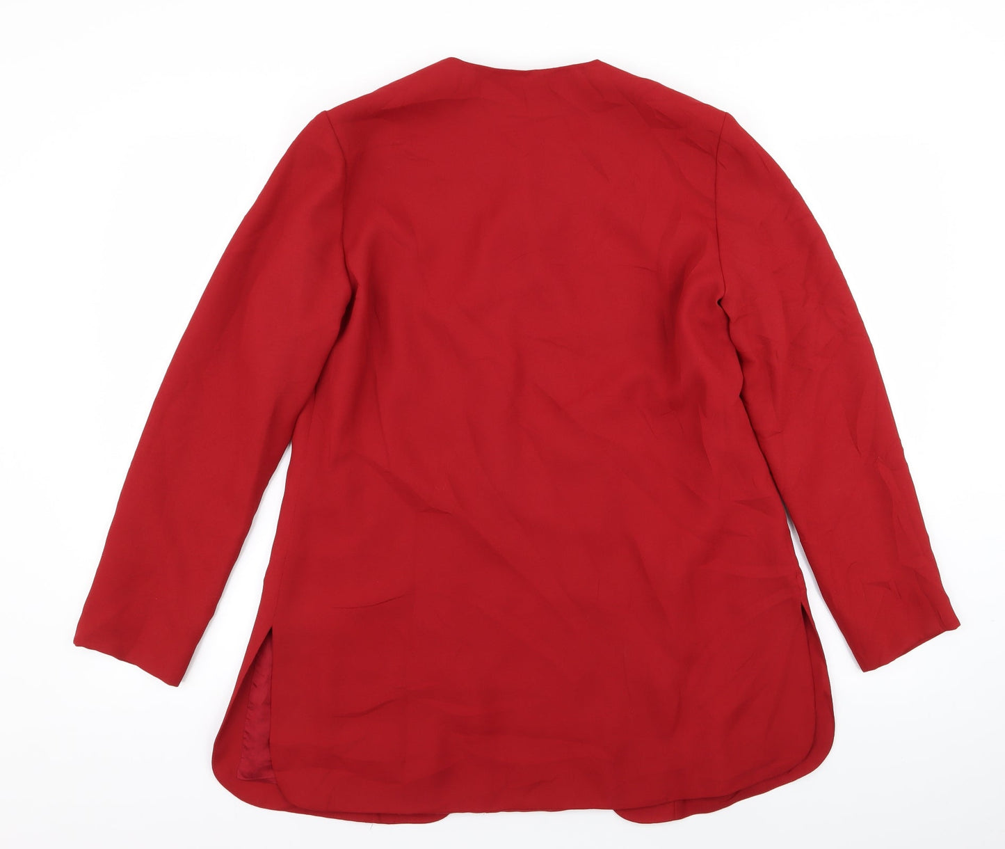 Womens UK Size 12 Preworn Regular Red Blazer