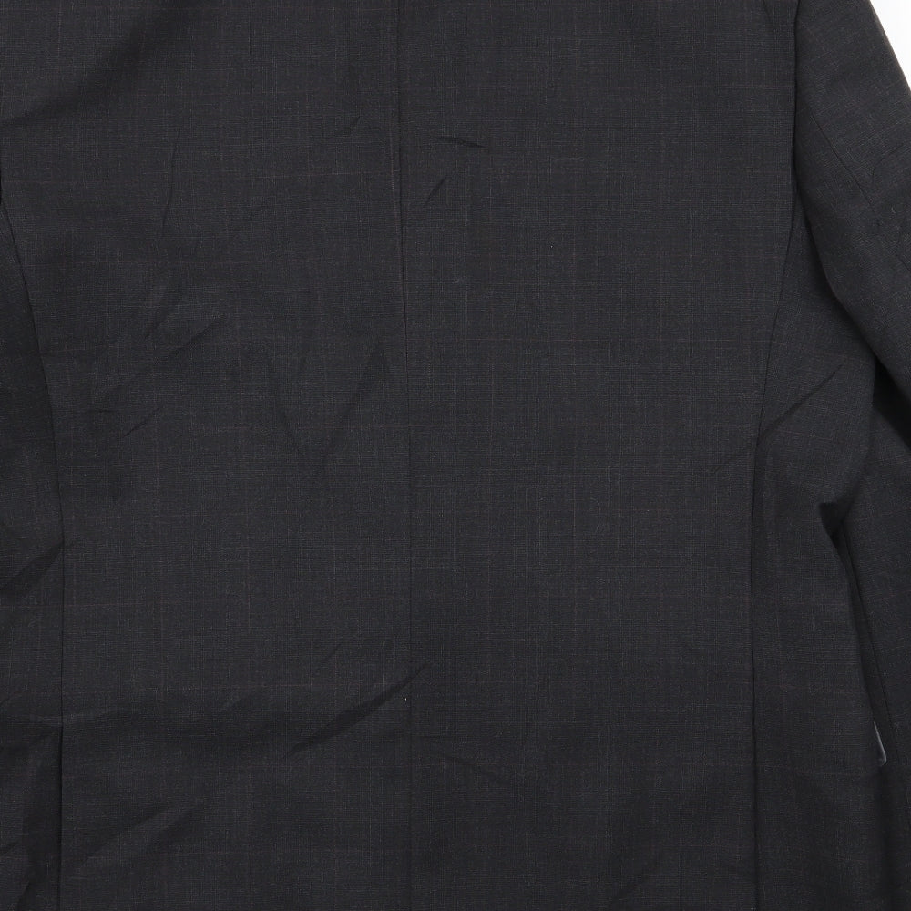 Mens UK Size 44 tom english Regular Grey Suit Jacket
