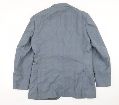 Mens UK Size 36 Skopes Regular Blue Suit Jacket