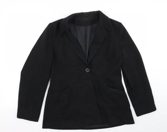 Dorothy Perkins Womens Black   Jacket Blazer Size 14
