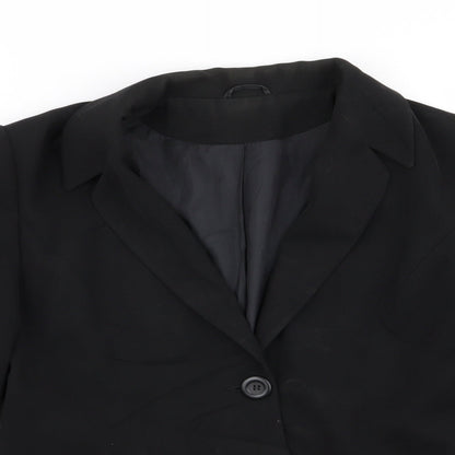 Dorothy Perkins Womens Black   Jacket Blazer Size 14