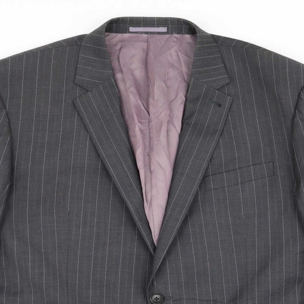 Mens UK Size 44 NEXT Regular Grey Suit Jacket