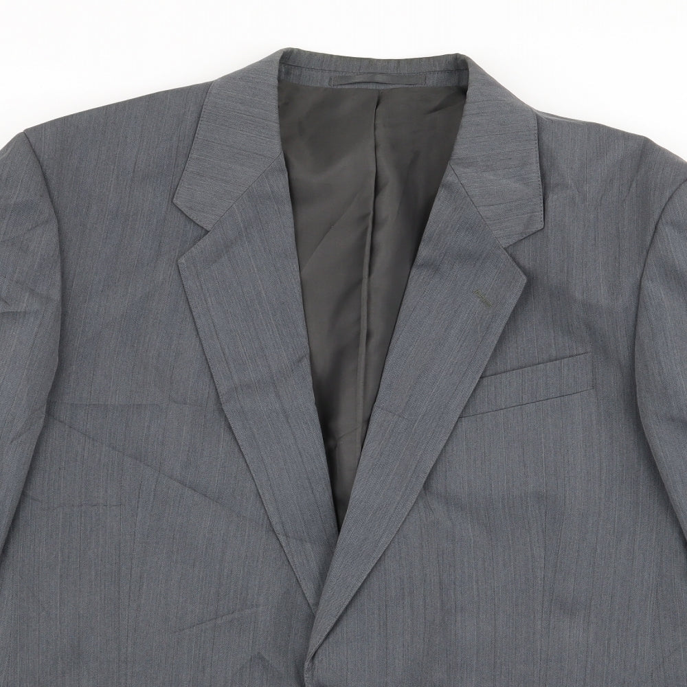 Mens UK Size 44 C&A Regular Grey Suit Jacket