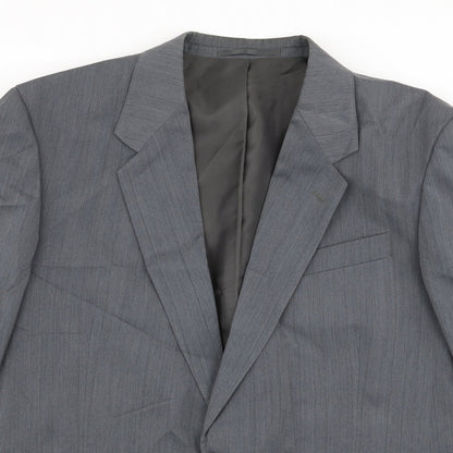 Mens UK Size 44 C&A Regular Grey Suit Jacket