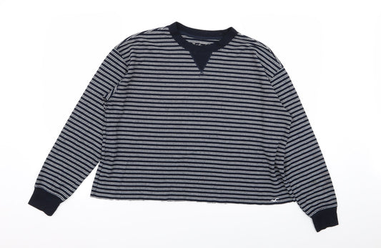 Womens UK Size M Hollister Blue Pullover Jumper