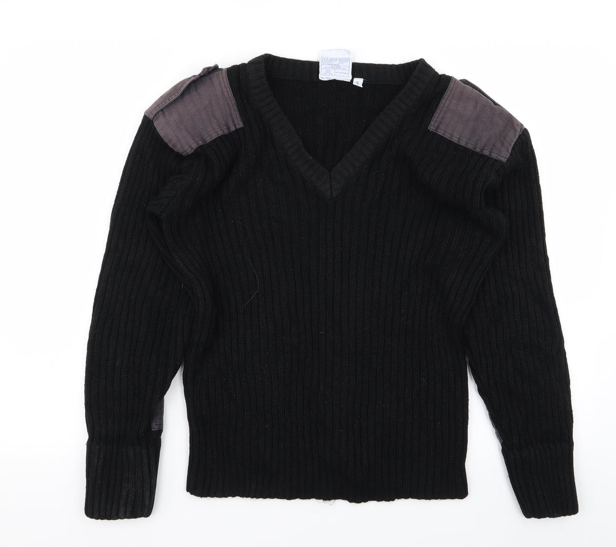 blue castle Mens Black   Pullover Jumper Size S