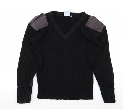 blue castle Mens Black   Pullover Jumper Size S