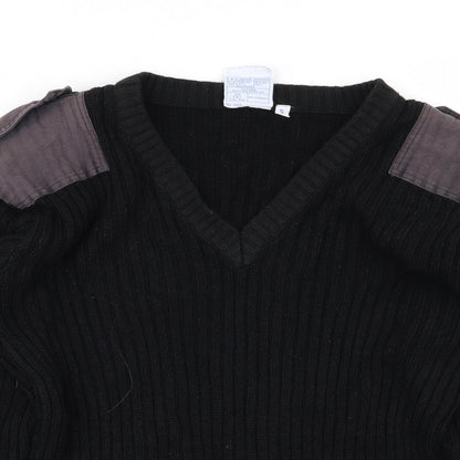 blue castle Mens Black   Pullover Jumper Size S