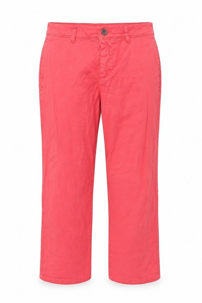 Womens UK Size 32 in Preworn Regular Fit Cropped Pink Trousers