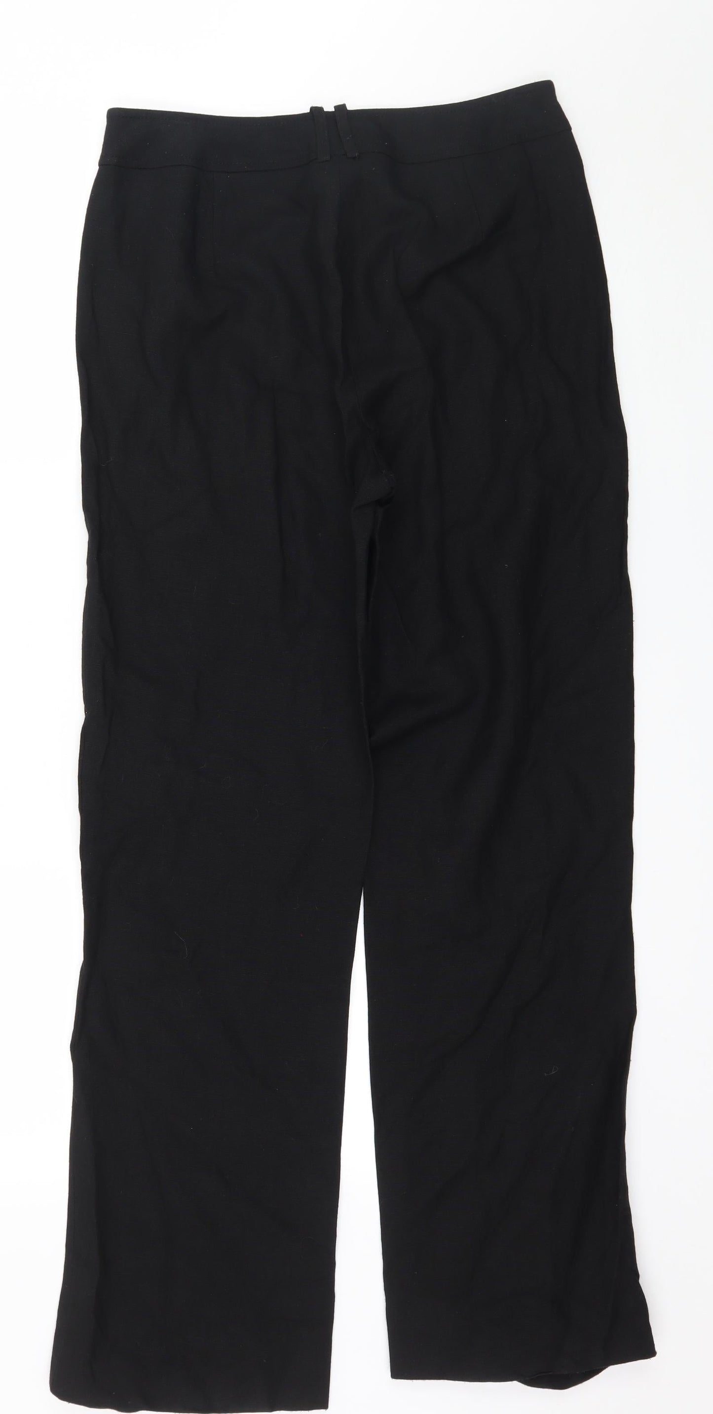 CC Womens Black   Trousers  Size 10 L29 in