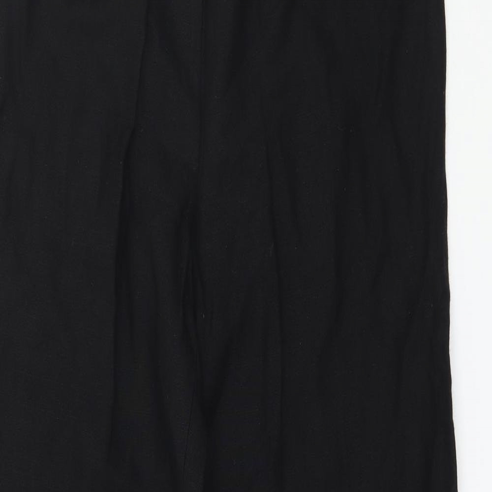 CC Womens Black   Trousers  Size 10 L29 in
