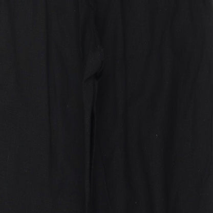 CC Womens Black   Trousers  Size 10 L29 in