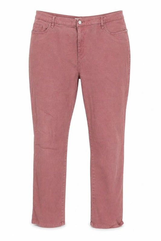 Womens UK Size 36 in F&F Regular Fit Straight Pink Jeans