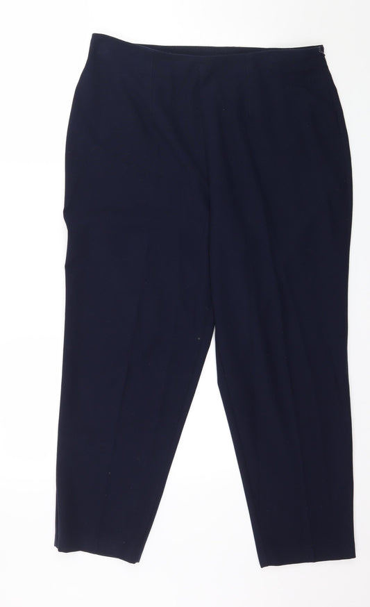Berkertex Womens Blue   Trousers  Size 18 L26 in
