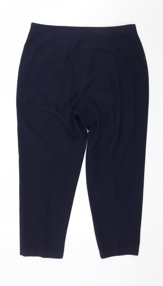 Berkertex Womens Blue   Trousers  Size 18 L26 in