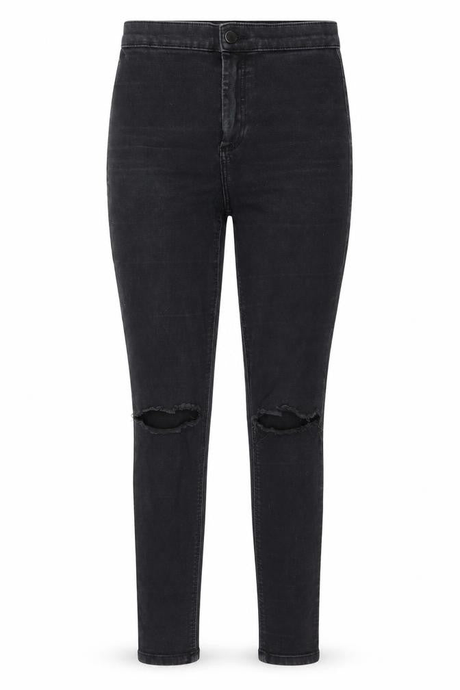 Womens UK Size 28 in Topshop Regular Fit Skinny Black Jeans