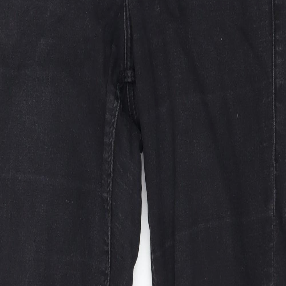 Topshop Womens Black  Denim Skinny Jeans Size 28 in L29 in