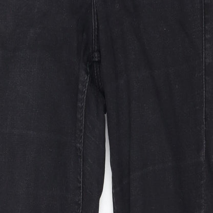 Topshop Womens Black  Denim Skinny Jeans Size 28 in L29 in