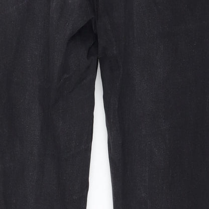 Topshop Womens Black  Denim Skinny Jeans Size 28 in L29 in