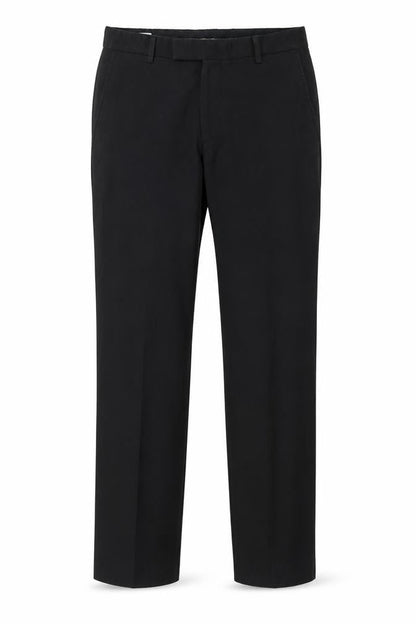 Mens UK Size 30 in Topman Regular Fit  Black Trousers
