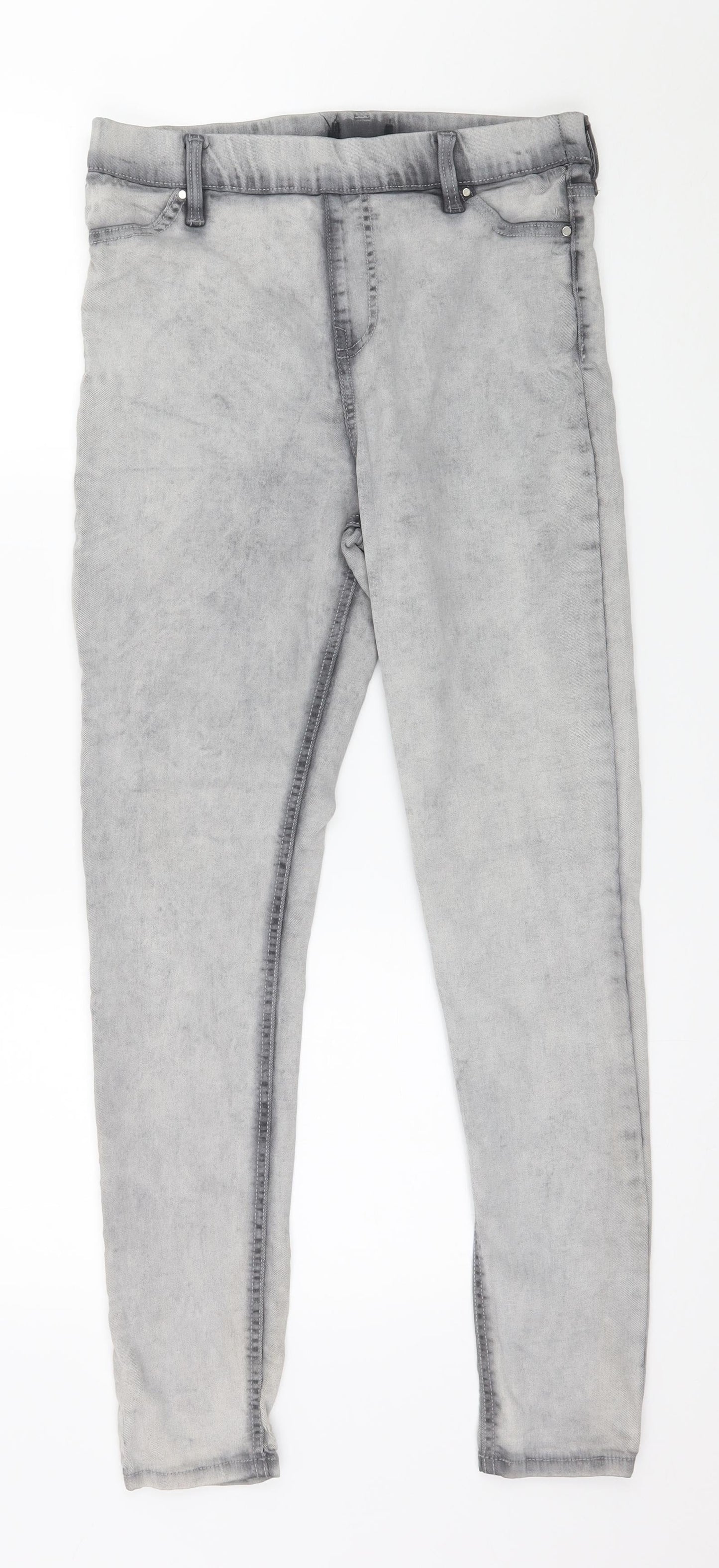 Womens UK Size 30 in Preworn Regular Fit Jegging Grey Jeans