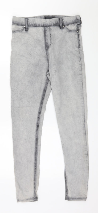 Womens UK Size 30 in Preworn Regular Fit Jegging Grey Jeans