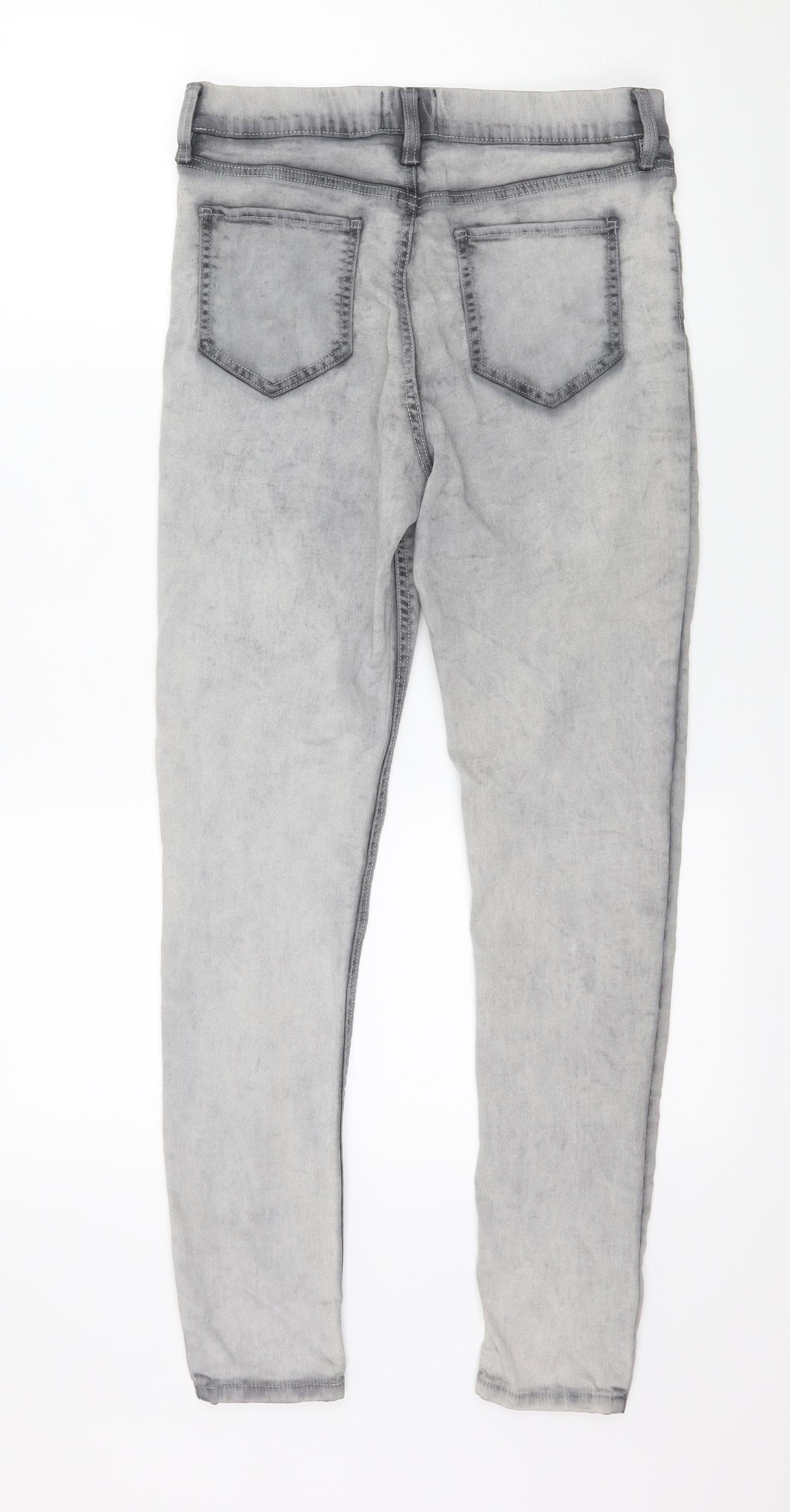 Womens UK Size 30 in Preworn Regular Fit Jegging Grey Jeans