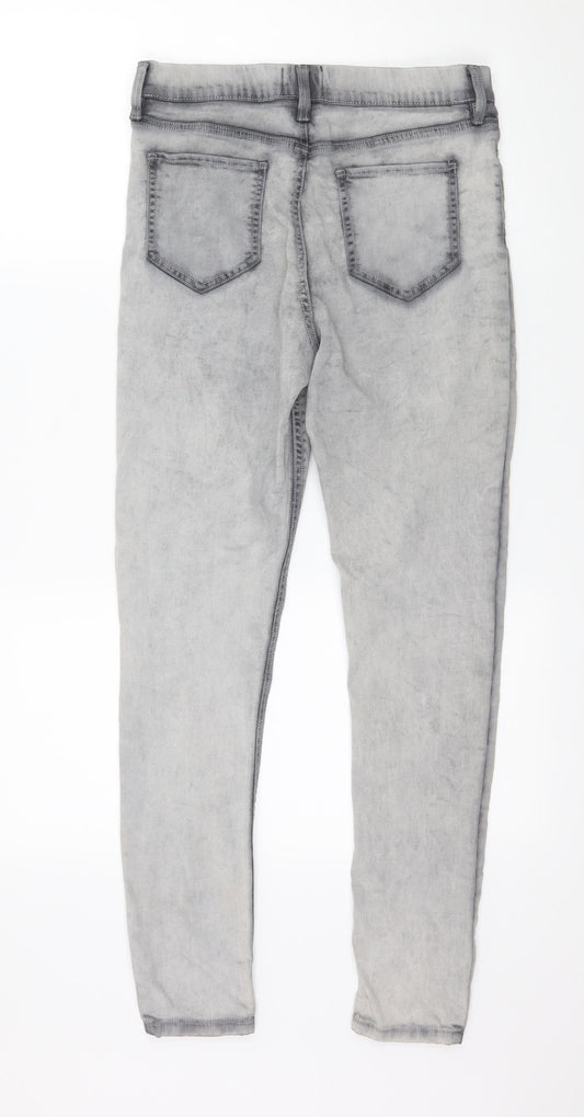 Womens UK Size 30 in Preworn Regular Fit Jegging Grey Jeans
