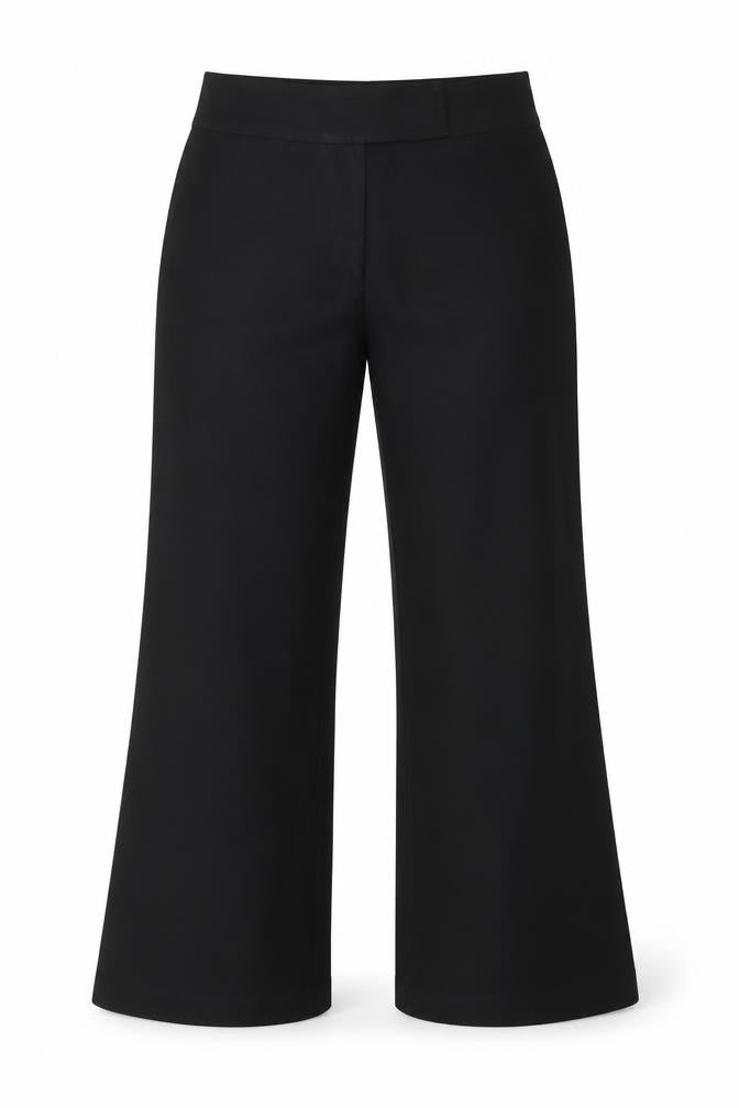 Womens UK Size 10 F&F Regular Fit  Black Trousers