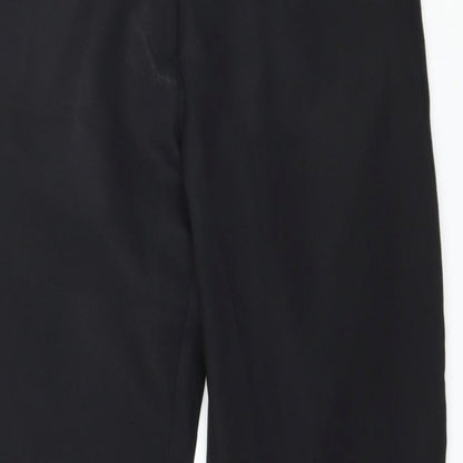 Womens UK Size 10 F&F Regular Fit  Black Trousers