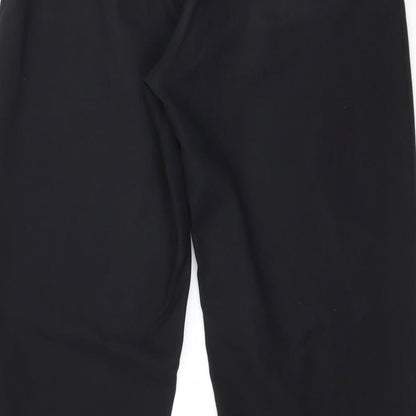 Womens UK Size 10 F&F Regular Fit  Black Trousers