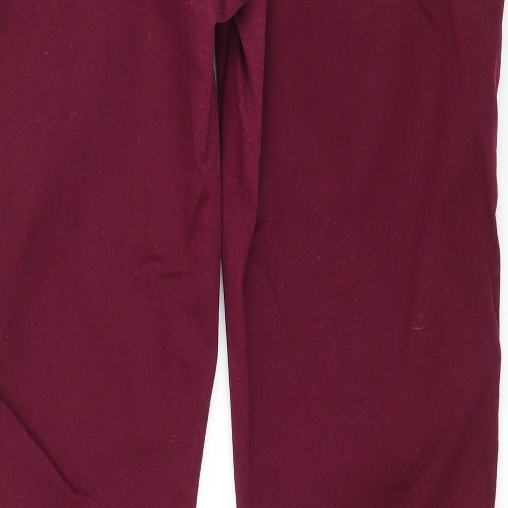 Denim & Co. Womens Purple  Denim Jegging Jeans Size 10 L28 in