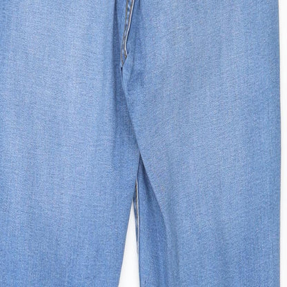 Denim & Co. Womens Blue  Denim Skinny Jeans Size 8 L29 in